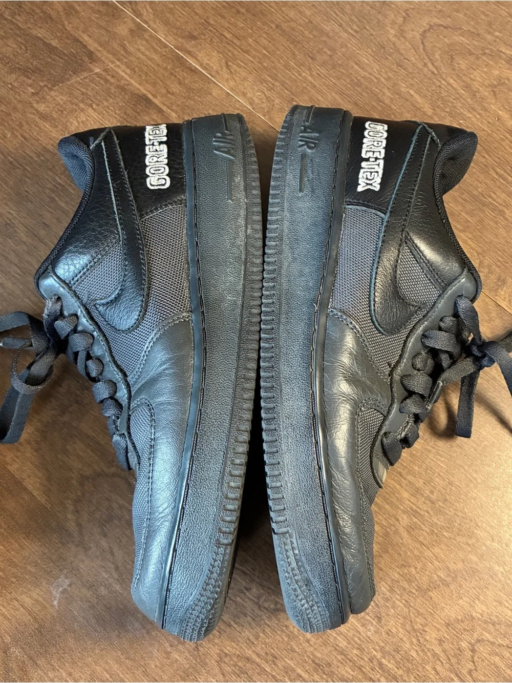 Nike Air Force 1 Low GTX Gore-Tex Charcoal Black CK2858-001 Men's Size 7